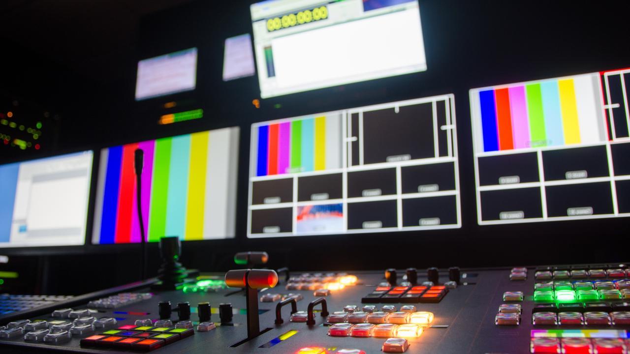 TV control room 